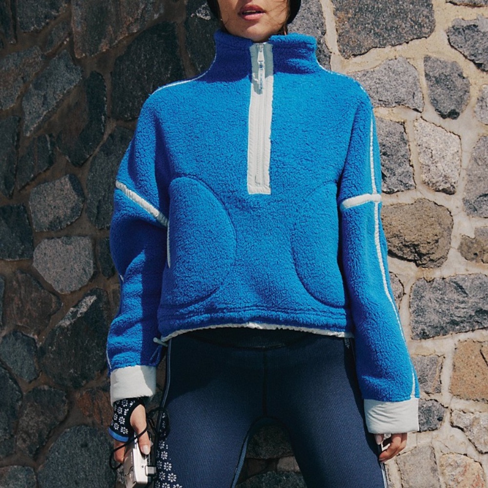 Free People Mountain High 1/2 Zip Fleece